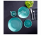 Royalford RF9868 16 Pieces Stoneware Dinner Set - Blue 3 in UAE