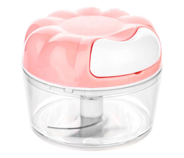 Manual Garlic Chopper - Pink 1 in UAE