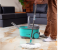 Royalford RF7721 Proactive Mop with 360 Rotating - Grey & Turquoise 3 in OMAN