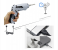 Mini Multifunctional Cordless Rechargeable Hand Drill Electric Screwdriver Sets JA036 -Black/White 5 in OMAN