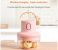 Intelligent Electric Garlic Crusher Machine - Pink 4 in UAE