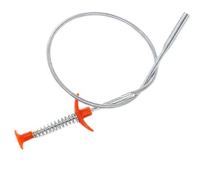 Spring Pipe 60cm Dredging Tool - Silver 1 in UAE