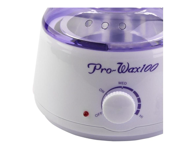 Pot Wax Hair Removal Heater Machine - White 2 in UAE