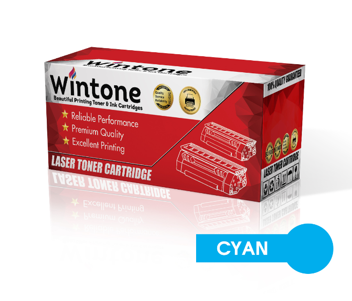 Wintone Compatible Toner Cartridges CE251A 504A for HP Color LaserJet CM3500 Series - Cyan 1 in UAE