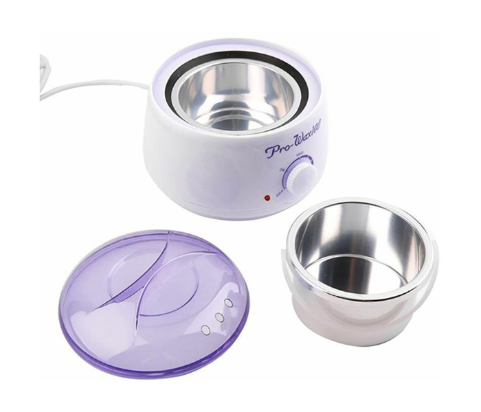Pot Wax Hair Removal Heater Machine - White 1 in UAE