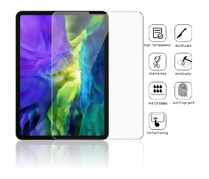 Trands TR-ISP774 11Inch Anti-Scratch Clear Glass Protection for iPad Pro 2 in UAE