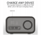 Promate Timebase-3 Multi-Function Stereo Wireless Speaker and Charging Station - Black 6 in UAE