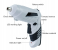 Mini Multifunctional Cordless Rechargeable Hand Drill Electric Screwdriver Sets JA036 -Black/White 6 in OMAN
