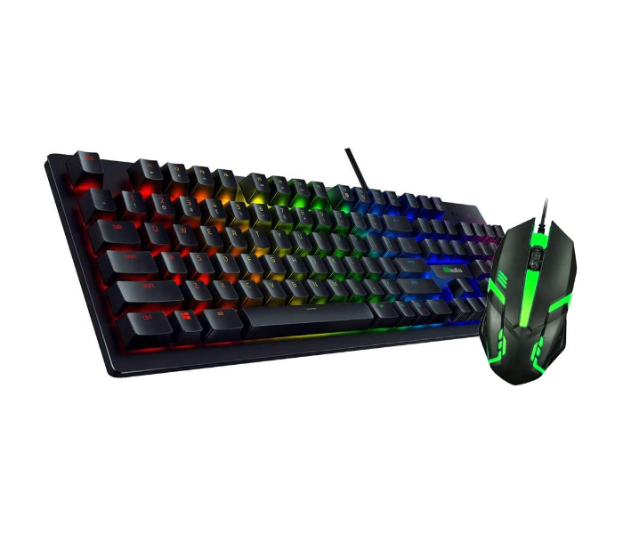 Iends IE-KM695 Gaming Keyboard and Mouse Combo - Black 1 in UAE