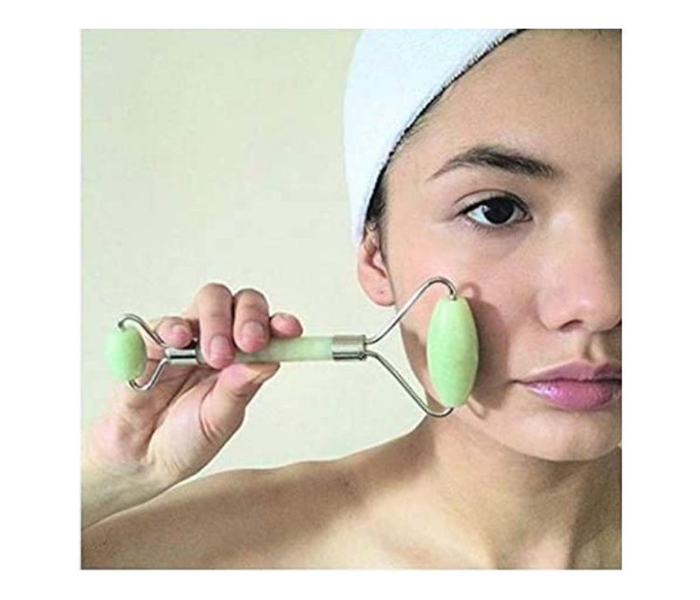 Facial Massage Jade Roller - Green 3 in UAE