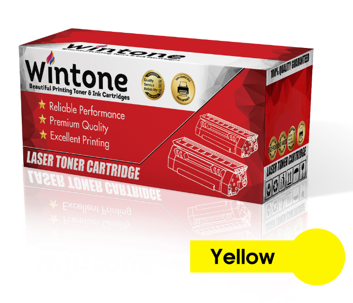 Wintone Compatible Toner Cartridges CF412A for Hp LaserJet Pro - Yellow 1 in UAE