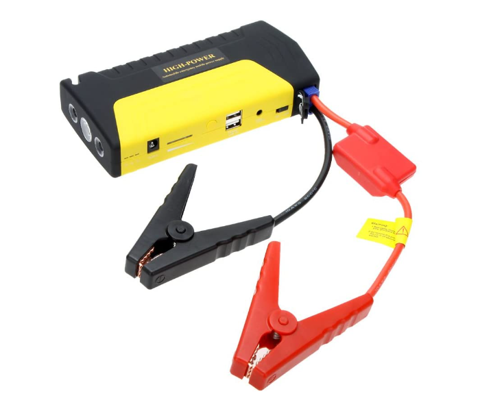 Universal Portable Car Jump Starter Power Supply US AU EU UK Model Air Compressor Toolbox 2 in UAE