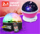 Magic Ball Crystal LED Stage Light Bluetooth MP3 Image