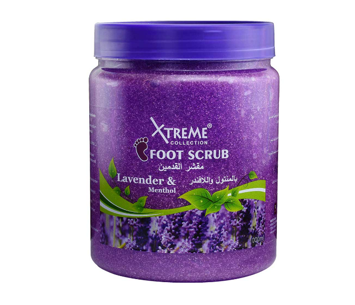 Xtreme Collection 1000g Lavender Foot Scrub 1 in UAE