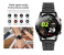TK28 Stylish Metal Calling Smart Watch IP68 Waterproof With Custom Dial - Black 2 in UAE