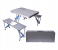 Outdoor Multifunctional Picnic Table JA162 with Foldable 4 Seats FS3695 Silver 6 in KSA