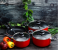 Royalford RF7923 8Pieces Non-Stick Cookware Set - Red 1 in UAE