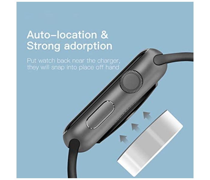Iends IE-AD401 Apple Watch Magnetic Charging Cable - White 2 in UAE