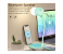 Promate LumiQi Sight Sensitive LED Table Lamp with Wireless Speaker and Wireless Charger - Turquoise 2 in UAE