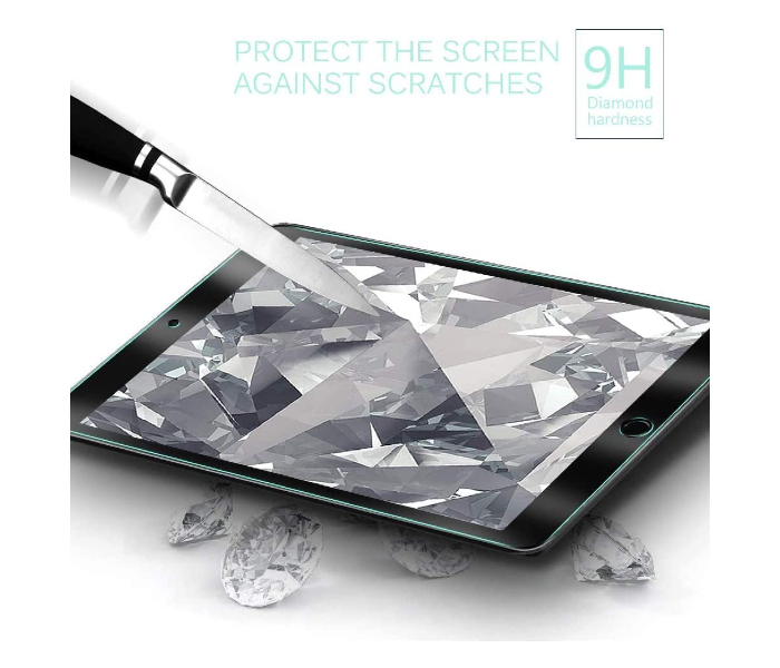 Trands TR-SP834 10.2 Inch Anti-Scratch Clear Glass Screen Protector for iPad 2 in UAE