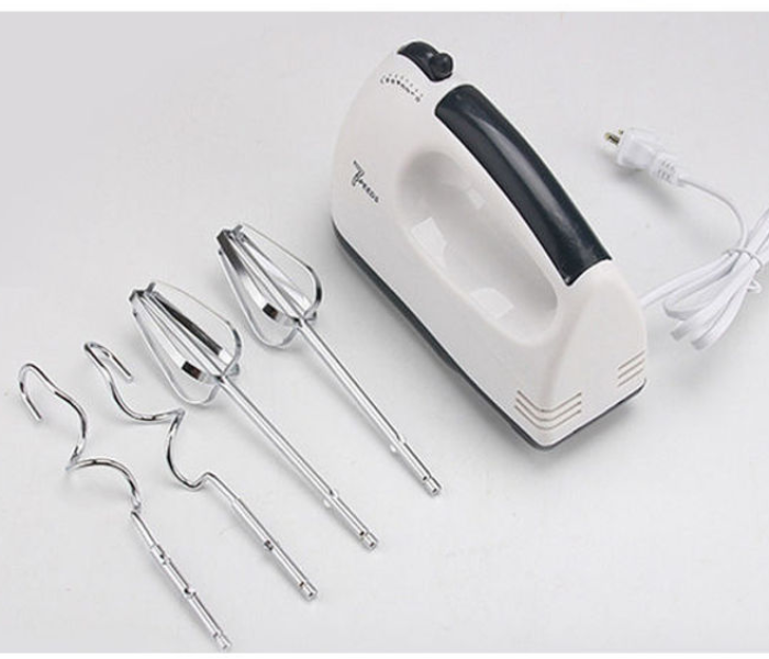 Electric Automatic Egg Beater and Milk Foam Maker - White and Black 3 in UAE