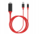 Universal 2 Meter Type C To HDMI HDTV Av Adapter Cable - Red 1 in OMAN
