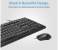 Promate Ergonomic Wired USB Full-Size Keyboard and Mouse Combo - Black 2 in UAE