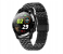 TK28 Stylish Metal Calling Smart Watch IP68 Waterproof With Custom Dial - Black 1 in UAE