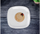 Royalford RF9859 10.5-inch Opal Ware Square Plate - White 3 in UAE