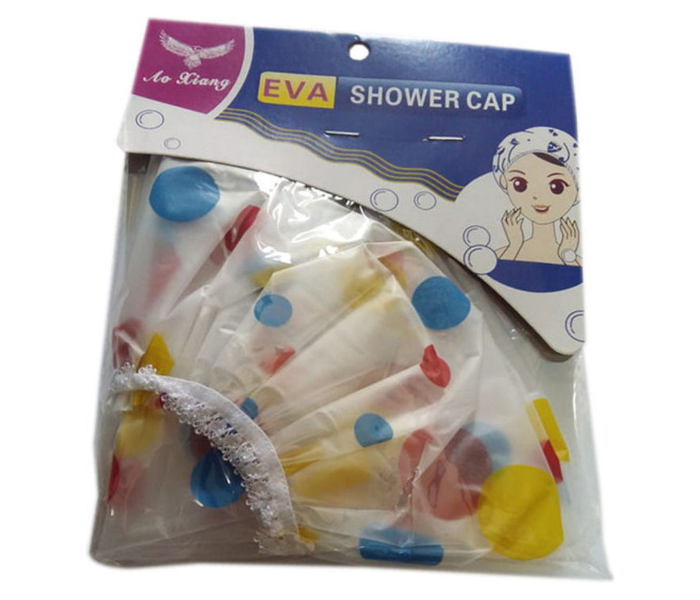 Unique Design Printed Multicolor Shower Cap 1 in UAE
