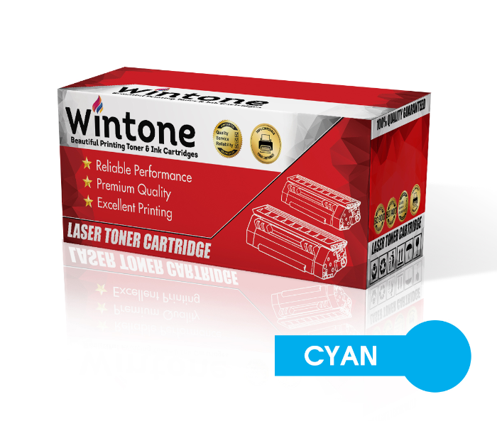 Wintone Compatible Toner Cartridges Q5951A 643A for HP Color LaserJet Plus Series - Cyan 1 in UAE