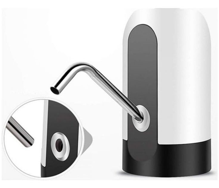 Rechargeable Automatic Water Dispenser - Black and White 2 in UAE