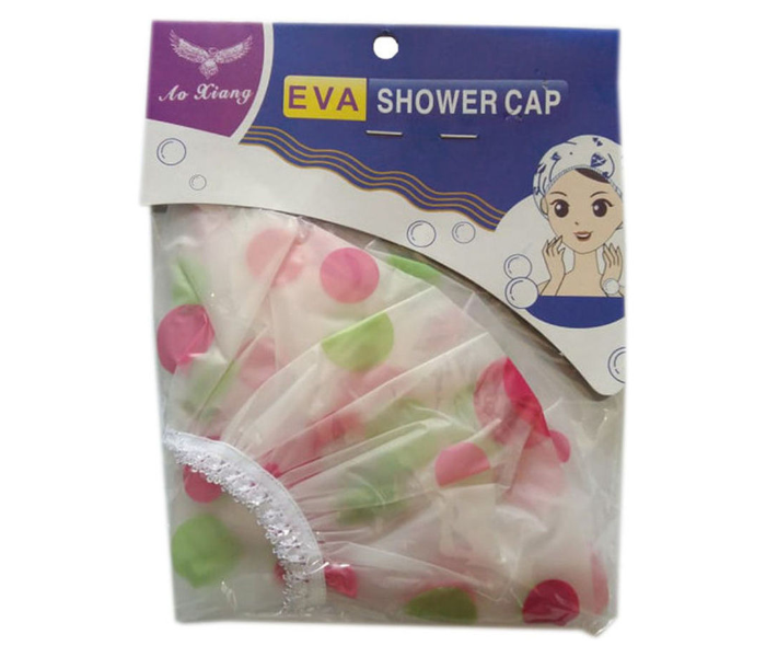 Eva Printed Multicolour Shower Cap 1 in UAE