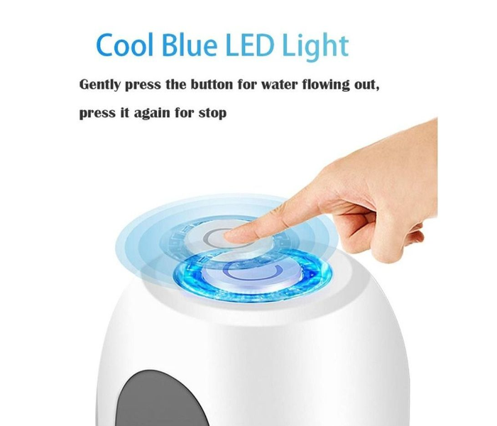 Portable USB Charging Electric Pumping Automatic Water Dispenser - White 4 in UAE