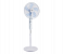 Isonic iF 321 5 Blade Leaf Wind Aerodynamic Design 45Watts 16 Inch Stand Fan- White and Blue 1 in UAE