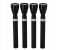Krypton KNFL5404 Rechargeable LED Flashlight 4Pcs Combo- Black 1 in OMAN