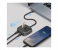 Promate EZHUB-4S 4 Port USB 3.0 Hub with 5GBps Data Transmission and Built-In USB Cable - Black 2 in UAE