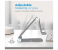 Promate TABVIEW Aluminum Foldable Multi-Angle Tablet Stand - Grey 5 in OMAN