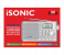 iSonic IR 220 Rechargeable Radio with Bluetooth Mp3 Player - Silver 1 in UAE