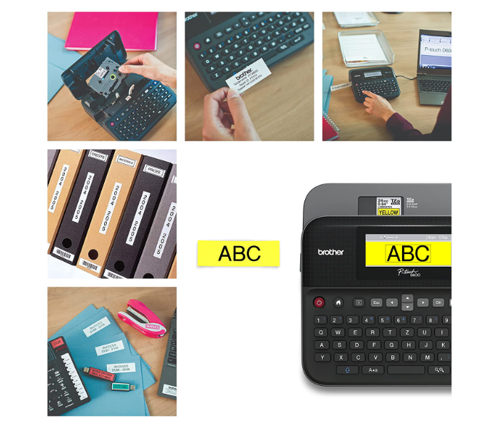 Brother PTD600VP PC Connectable Desktop Label Printer 3 in UAE