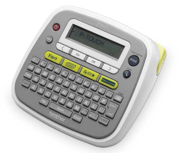 Brother PTD200AR English and Arabic Label Printer 1 in UAE