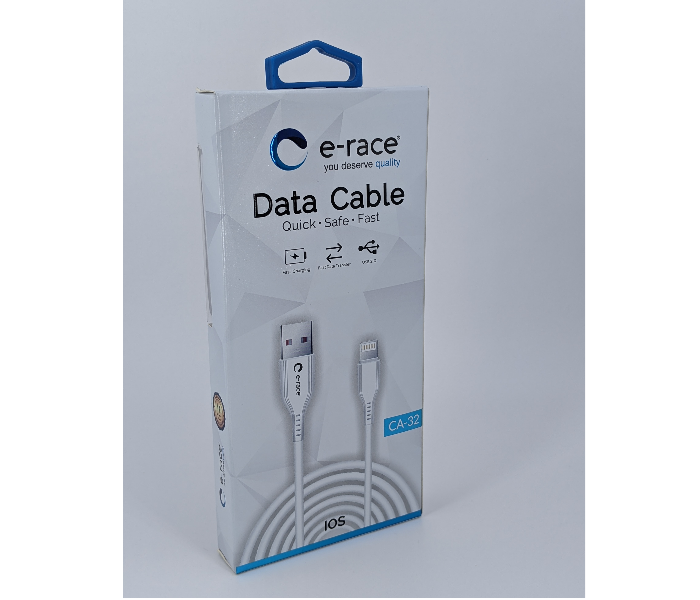 E-Race CA-38 Micro Cable - White 3 in OMAN