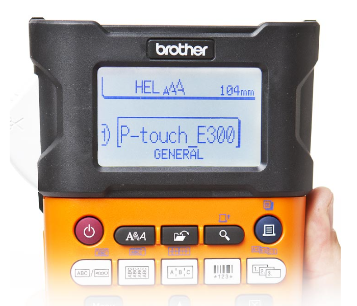 Brother PTE110VP English and Arabic Industrial Label Printer 2 in UAE