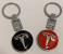 Fashion Zinc Alloy Key Chain with Ring Metal - Black 2 in UAE