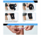Breathable Adjustable Open Patella Knee Brace for Sports and Cycling- Black 6 in OMAN