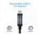 Promate THUNDERLINK-C40 100W USB- C Power Delivery Cable - Black 3 in UAE