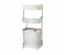 Japanese Style 3 Tier Laundry Basket Organizer with Wheels - White 1 in OMAN