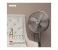 Geepas GF21116UK 16 inch Metal Stand Fan 3 in UAE