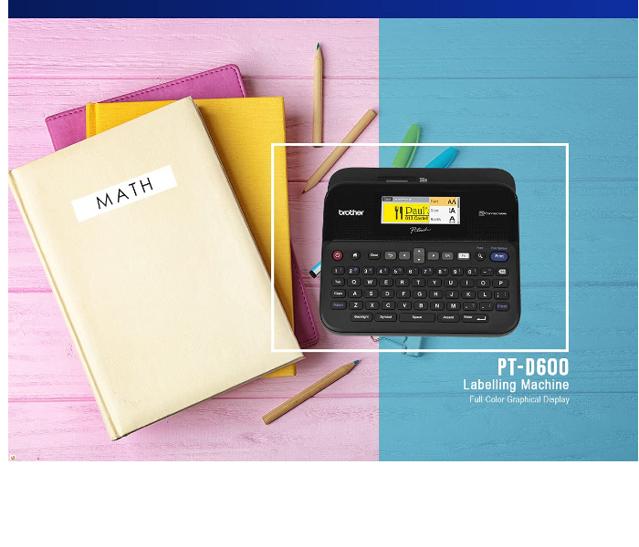 Brother PTD600VP PC Connectable Desktop Label Printer 4 in UAE
