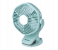 Krypton KNF5405 Rechargeable Mini Fan with Led Light- Light Blue 4 in KSA